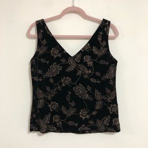 Xscape By Joanna Chen Black Velvet size Medium